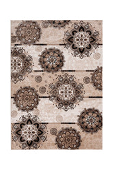 Covor Modern Bucatarie  Bej din Polipropilena Festival 7349B